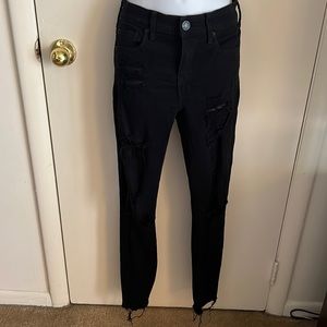 Express Mid-Rise Jean Legging Ripped